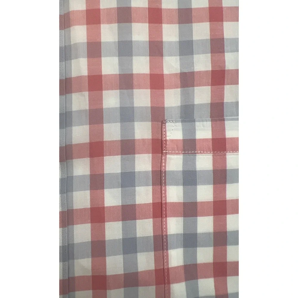 J Crew Shirt Mens Large Plaid 100% Cotton Long‎ Sleeve Button Down